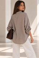 Stone relaxed fit shirt