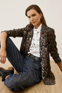 EIGHTY2 Μπλε mom fit τζιν