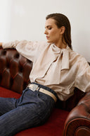 FIGARO Μπλε tailored τζιν παντελόνι σε ίσια γραμμή