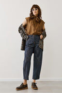 EIGHTY2 Μπλε mom fit τζιν