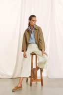 FIGARO Χακί utility jacket