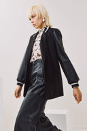 EIGHTY2 Μαύρο urban Luxe σακάκι