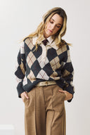 FIGARO Camel βερμούδα tailored
