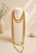 Χρυσό layered chain necklace