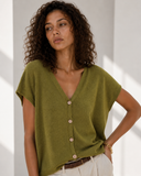 Lime Knit Cardigan