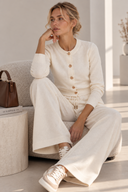 Cream Knit Σετ