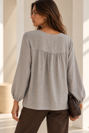 Stone lace detail μπλούζα