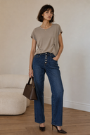 Πούρο twist detail t-shirt