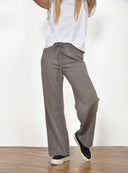 FIGARO Stone wide leg παντελόνι