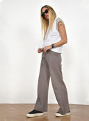 FIGARO Stone wide leg παντελόνι