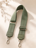 Φυστικί leather detail crossbody strap