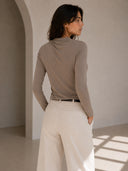 Πούρου draped brooch top