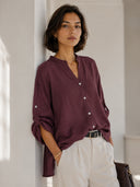 Δαμασκηνί relaxed fit shirt
