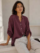 Δαμασκηνί relaxed fit shirt