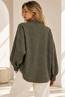 Χακί Alcantara Oversized Shirt