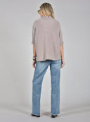 Πούρου oversized knit μπλούζα