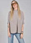 Πούρου oversized knit μπλούζα