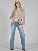 Πούρου oversized knit μπλούζα