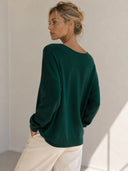 Κυπαρισσί oversized knit top