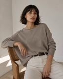 Πούρου oversized knit top