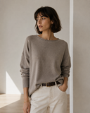 Πούρου oversized knit top