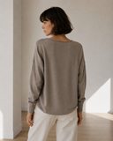 Πούρου oversized knit top