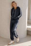 Μπλε sporty stripe σετ