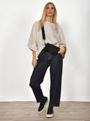 Τζιν παντελόνι mom fit