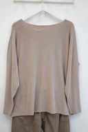 Πούρου V-neck soft touch μπλούζα