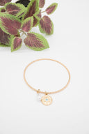Minimal χειροπέδα με διακοσμητικά charms