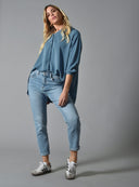 Ραφ ασύμμετρο oversized πουκάμισο