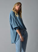 Ραφ ασύμμετρο oversized πουκάμισο