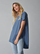 Ραφ oversized V-neck t-shirt