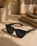 Μαύρα square frame γυαλιά ηλίου