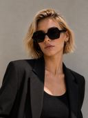 Μαύρα Oversized Sunglasses