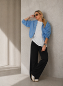 Σιέλ cropped lightweight jacket