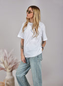 Λευκό cotton basic t-shirt