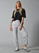 Μαύρο cotton basic t-shirt