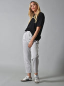 Μαύρο cotton basic t-shirt