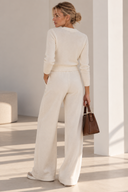 Cream Knit Σετ