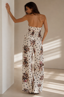 Μαύρο polka dot σετ