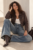 Dirty crossover wide leg τζιν